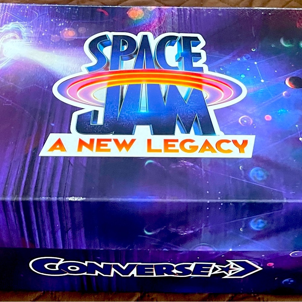 Converse space jam sneakers